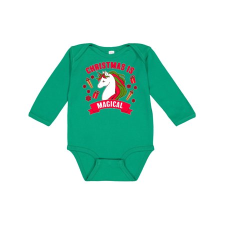 Inktastic Christmas is Magical with Unicorn and Snowflakes Gift Baby Boy or Baby Girl Long Sleeve Bodysuit
Inktastic Christmas is Magical with Unicorn and Snowflakes Gift Baby Boy or Baby Girl Long Sleeve Bodysuit
