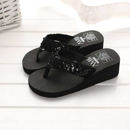 Jacenvly 2024 New Women Summer Fashion Sequin Flip-Flops with Platform Beach Sandals Black Sandals for Women Clearance
Jacenvly 2024 New Women Summer Fashion Sequin Flip-Flops with Platform Beach Sandals Black Sandals for Women Clearance