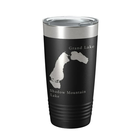 Shadow Mountain & Grand Lakes Map Tumbler Travel Mug Insulated Laser Engraved Coffee Cup Colorado 20 oz Black
Shadow Mountain & Grand Lakes Map Tumbler Travel Mug Insulated Laser Engraved Coffee Cup Colorado 20 oz Black