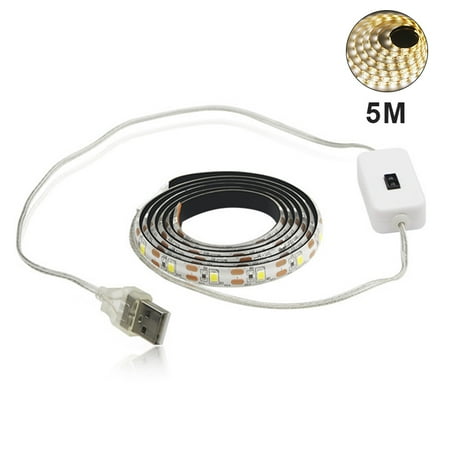DC 5V USB Hand Motion Sensor Lamp LED Strip Light Waterproof Sensor Night Lamp For Kitchen Bedroom Warm White length : 5m Uncosinb
DC 5V USB Hand Motion Sensor Lamp LED Strip Light Waterproof Sensor Night Lamp For Kitchen Bedroom Warm White length : 5m Uncosinb