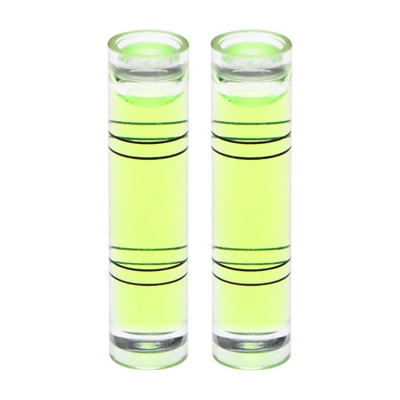 Uxcell 2 Packs Cylindrical Bubble Level 9.5x40mm Mini Bullseye Spirit Levels for Camera Tripod Telescope Green
Uxcell 2 Packs Cylindrical Bubble Level 9.5x40mm Mini Bullseye Spirit Levels for Camera Tripod Telescope Green