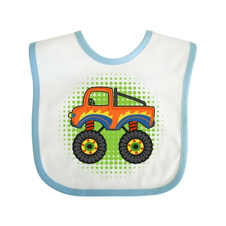 Inktastic Monster Truck for Boys Gift Baby Boy Bib