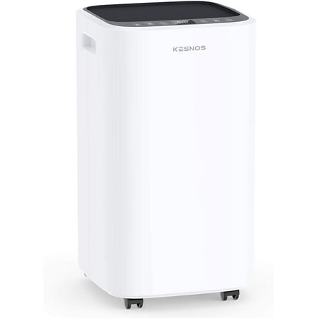 Kesnos 34 Pints 2000 Sq. Ft Dehumidifiers for Large Home and Basements with Continuous Drain Hose 24Hr Timer Child Lock Auto Defrost
Kesnos 34 Pints 2000 Sq. Ft Dehumidifiers for Large Home and Basements with Continuous Drain Hose 24Hr Timer Child Lock Auto Defrost