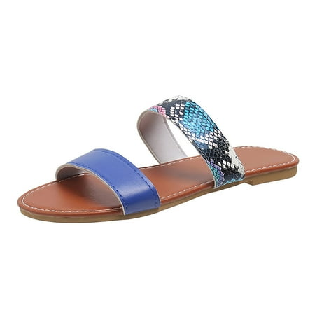 Dpityserensio Women s Flat Shoes Ladies Beach Sandals Summer Non-Slip Causal Slippers Blue 9(42)
Dpityserensio Women s Flat Shoes Ladies Beach Sandals Summer Non-Slip Causal Slippers Blue 9(42)