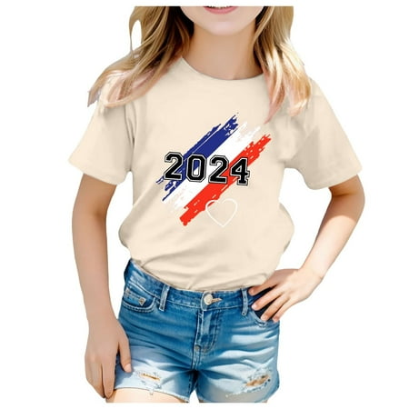 ZMHEGW Toddler Boys Girls Prints Short Sleeve Prints T Shirt Tops Clothes Toddler Boys Girls T Shirts
ZMHEGW Toddler Boys Girls Prints Short Sleeve Prints T Shirt Tops Clothes Toddler Boys Girls T Shirts