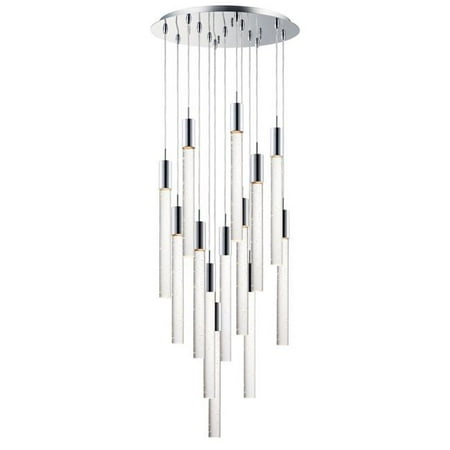ET2 E22878-91PC Big Fizz 13-Light Pendant Ceiling Light Polished Chrome