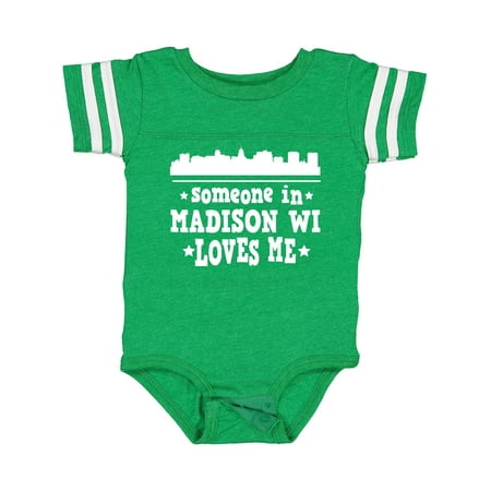 Inktastic Madison Wisconsin Someone Loves Me Skyline Gift Baby Boy or Baby Girl Bodysuit
Inktastic Madison Wisconsin Someone Loves Me Skyline Gift Baby Boy or Baby Girl Bodysuit