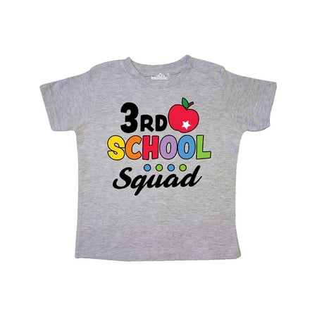 Inktastic 3rd Grade School Squad with Apple and Star Gift Toddler Boy or Toddler Girl T-Shirt
Inktastic 3rd Grade School Squad with Apple and Star Gift Toddler Boy or Toddler Girl T-Shirt