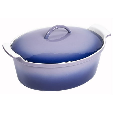 6-Quart Oval Dutch Oven in Blue