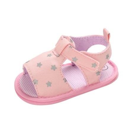 Sandals For Girls Soft Crib Prewalker Summer Anti-Slip Hollow Flower Shoes Pink 13
Sandals For Girls Soft Crib Prewalker Summer Anti-Slip Hollow Flower Shoes Pink 13