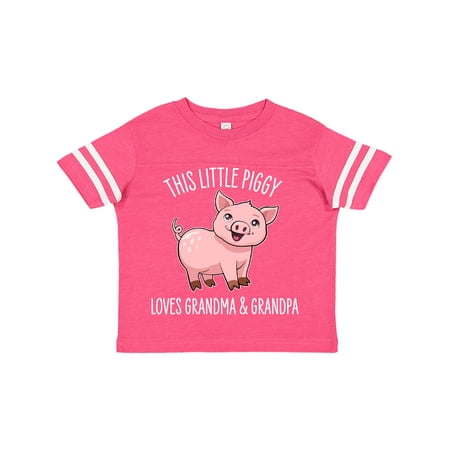 Inktastic This Little Piggy Loves Grandma and Grandpa- cute Gift Toddler Boy or Toddler Girl T-Shirt
Inktastic This Little Piggy Loves Grandma and Grandpa- cute Gift Toddler Boy or Toddler Girl T-Shirt