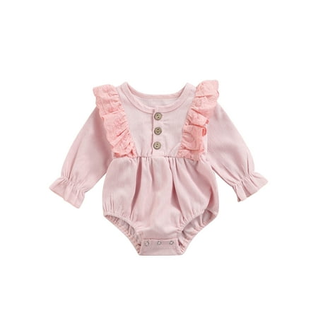 Jxzom Toddler Baby Girls Corduroy Lace Ruffle Long Sleeve Rompers Jumpsuit Bodysuit One Piece Outfit 0-24M
Jxzom Toddler Baby Girls Corduroy Lace Ruffle Long Sleeve Rompers Jumpsuit Bodysuit One Piece Outfit 0-24M