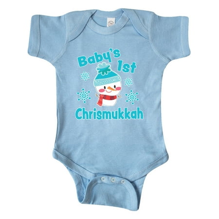Inktastic Baby s 1st Chrismukkah with Cute Snowman and Snowflakes Gift Baby Boy or Baby Girl Bodysuit
Inktastic Baby s 1st Chrismukkah with Cute Snowman and Snowflakes Gift Baby Boy or Baby Girl Bodysuit