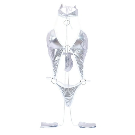 Christmas Gifts for Women UHEOUN Sexy Lingerie for Women Plus Size Leather Sheer Maid Lingerie Sets with Garter Belt Teddy Babydoll Bodysuit for Women Naughty for Play Christmas Clearance Sale
Christmas Gifts for Women UHEOUN Sexy Lingerie for Women Plus Size Leather Sheer Maid Lingerie Sets with Garter Belt Teddy Babydoll Bodysuit for Women Naughty for Play Christmas Clearance Sale