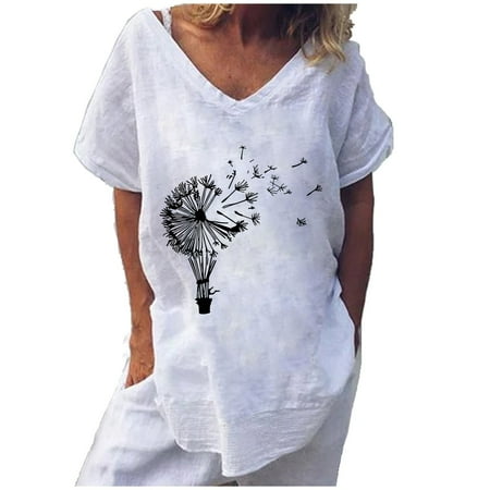 KEJIG Corset Tops For Women Plus Size Fashion Women s Print Short Sleeve Loose Round Neck T-shirt Top Blouse
KEJIG Corset Tops For Women Plus Size Fashion Women s Print Short Sleeve Loose Round Neck T-shirt Top Blouse