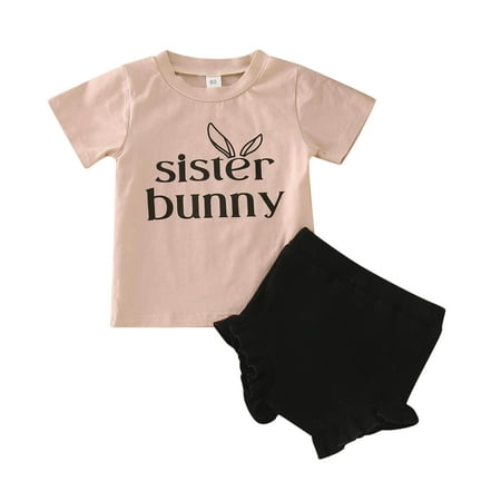 ZIZOCWA Girls T-Shirt And Shorts Toddler Girls Easter Short Sleeve Letter Printed T Shirt Pullover Tops Ruffles Shorts Outfits Girl Outfit Baby Toddler Girl Summer Outfits Juniors Clothes for Teen G
ZIZOCWA Girls T-Shirt And Shorts Toddler Girls Easter Short Sleeve Letter Printed T Shirt Pullover Tops Ruffles Shorts Outfits Girl Outfit Baby Toddler Girl Summer Outfits Juniors Clothes for Teen G