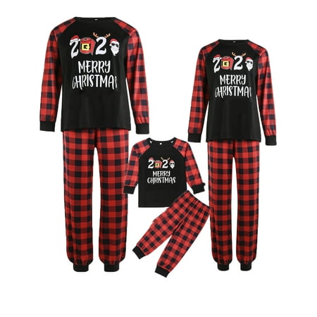 wsevypo Parent-child Clothes Set Xmas Plaid Long Sleeve Shirt and Pants Christmas Family Matching Sleepwear
wsevypo Parent-child Clothes Set Xmas Plaid Long Sleeve Shirt and Pants Christmas Family Matching Sleepwear
