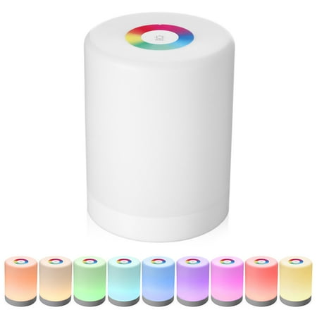 WindC USB Rechargeable Smart LED Touch Control Night Light Bedside Dimmable RGB Lamp
WindC USB Rechargeable Smart LED Touch Control Night Light Bedside Dimmable RGB Lamp