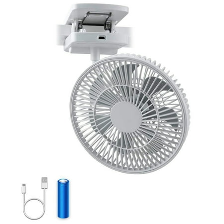 Portable Clip Fan Rechargeable USB Camping Fans with 4 Speeds Quiet Clip on Mini Desk Fan 720° Rotatable Fan for Indoor
Portable Clip Fan Rechargeable USB Camping Fans with 4 Speeds Quiet Clip on Mini Desk Fan 720° Rotatable Fan for Indoor