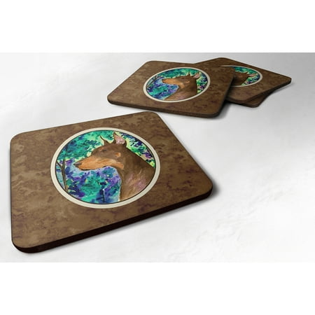Carolines Treasures SS8457FC Doberman Foam Coaster Set of 4 3 1/2 x 3 1/2 multicolor
Carolines Treasures SS8457FC Doberman Foam Coaster Set of 4 3 1/2 x 3 1/2 multicolor