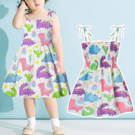 Huilaibazo Girls Dress Toddler Baby Kids Girls Sleeveless Strap Summer Beach Dresses Casual Clothes
Huilaibazo Girls Dress Toddler Baby Kids Girls Sleeveless Strap Summer Beach Dresses Casual Clothes