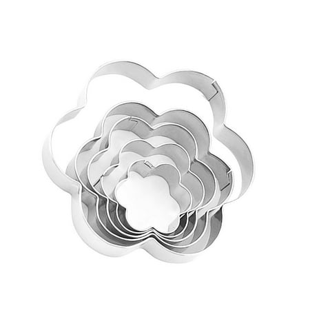 5pcs Flower Cupcake Fondant Mold Cake Stainless Steel Decorating Tools Sugar Paste Cookie Baking Mould
5pcs Flower Cupcake Fondant Mold Cake Stainless Steel Decorating Tools Sugar Paste Cookie Baking Mould