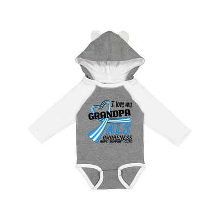 Inktastic I Love my Grandpa ALS Awareness Support Care Cure Gift Baby Boy or Baby Girl Long Sleeve Bodysuit
Inktastic I Love my Grandpa ALS Awareness Support Care Cure Gift Baby Boy or Baby Girl Long Sleeve Bodysuit