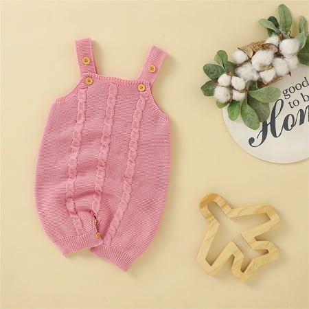 NECHOLOGY Newborn Infant Baby Knit Romper Cotton Sleeveless Boy Girl Sweater Clothes Baby Jumpsuit Clothes Girl Hoodies Teenagers Sweater Pink 9-12 Months
NECHOLOGY Newborn Infant Baby Knit Romper Cotton Sleeveless Boy Girl Sweater Clothes Baby Jumpsuit Clothes Girl Hoodies Teenagers Sweater Pink 9-12 Months