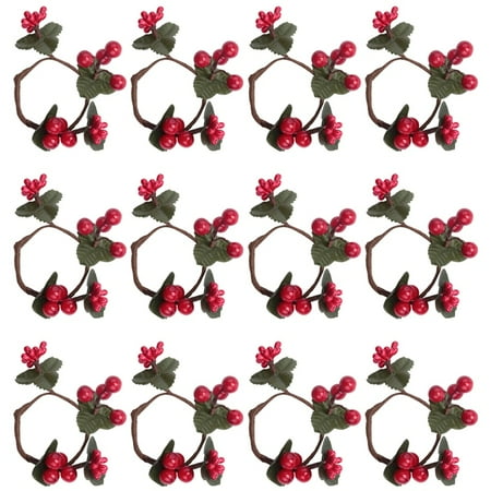 Napkin Rings Rustic Napkin Ring Holders Red Table Decorations for Wedding Christmas Birthday Party
Napkin Rings Rustic Napkin Ring Holders Red Table Decorations for Wedding Christmas Birthday Party