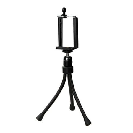 Insten Black Mini Tripod Monopod Stand For iPhone 6S Plus 6 6+ 5S 5 Samsung Galaxy S6 S5 S4 Edge Note 5 4 Android Camera