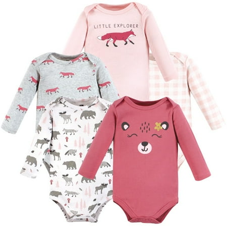 Hudson Baby Infant Girl Cotton Long-Sleeve Bodysuits Girl Woodland Animals 18-24 Months
Hudson Baby Infant Girl Cotton Long-Sleeve Bodysuits Girl Woodland Animals 18-24 Months