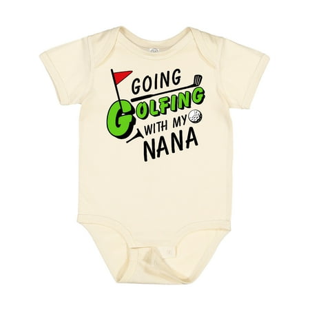 Inktastic Going Golfing with My Nana- Kids Golf Gift Baby Boy or Baby Girl Bodysuit
Inktastic Going Golfing with My Nana- Kids Golf Gift Baby Boy or Baby Girl Bodysuit