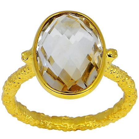 Beautiful 5 Ctw Oval Citrine 925 Sterling Silver Wedding Ring For the One by Orchid Jewelry