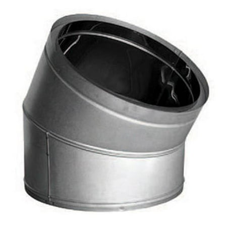 14 in. DuraTech Chimney 30deg Stainless Steel Elbow