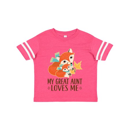 Inktastic My Great Aunt Loves Me Fox Gift Toddler Boy or Toddler Girl T-Shirt
Inktastic My Great Aunt Loves Me Fox Gift Toddler Boy or Toddler Girl T-Shirt