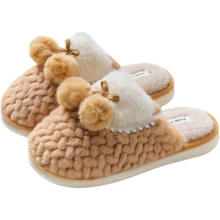 PIKADINGNIS Unisex House Slippers Faux Fur Memory Foam Anti-Slip Plush Lining Slippers Indoor Outdoor
PIKADINGNIS Unisex House Slippers Faux Fur Memory Foam Anti-Slip Plush Lining Slippers Indoor Outdoor