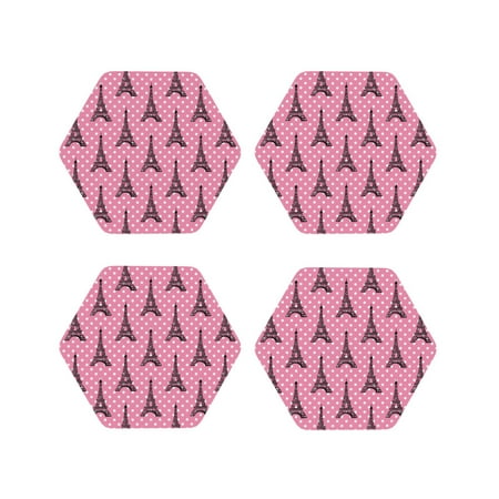 Leather Coasters with Heat-resistant for Drinks polka dot Eiffel Tower -标题2 Hexagon
Leather Coasters with Heat-resistant for Drinks polka dot Eiffel Tower -标题2 Hexagon