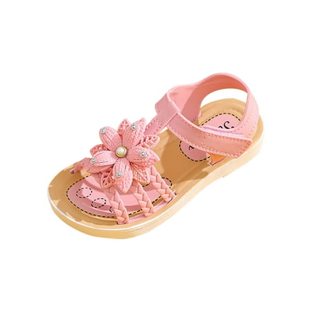Honeeladyy Toddler Kid Shoes Toddler Shoes Baby Girls Cute Fashion Solid Color Pearl Flowers Non-slip Soft Sole Beach Sandals Pink Discount
Honeeladyy Toddler Kid Shoes Toddler Shoes Baby Girls Cute Fashion Solid Color Pearl Flowers Non-slip Soft Sole Beach Sandals Pink Discount