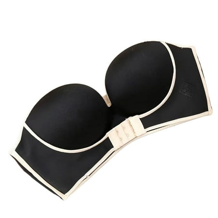 TINYSOME Women Strapless Front Closure Sexy Push Up Bra Underwear Wedding Dress Bralette
TINYSOME Women Strapless Front Closure Sexy Push Up Bra Underwear Wedding Dress Bralette
