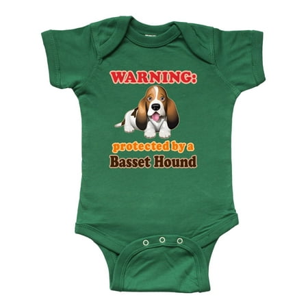 Inktastic Protected by a Basset Hound Funny Dog Gift Baby Boy or Baby Girl Bodysuit
Inktastic Protected by a Basset Hound Funny Dog Gift Baby Boy or Baby Girl Bodysuit