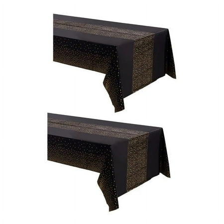 VERMON Tablecloth 2Pcs Table Covers Unfading Wrinkle Free Smooth Edges Disposable Printing Home Decoration Wear-resistant Dot Rectangle Tablecloths Kitchen Supply
VERMON Tablecloth 2Pcs Table Covers Unfading Wrinkle Free Smooth Edges Disposable Printing Home Decoration Wear-resistant Dot Rectangle Tablecloths Kitchen Supply