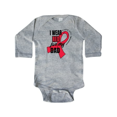 Inktastic Sickle Cell Awareness I Wear Red For My Dad Gift Baby Boy or Baby Girl Long Sleeve Bodysuit
Inktastic Sickle Cell Awareness I Wear Red For My Dad Gift Baby Boy or Baby Girl Long Sleeve Bodysuit