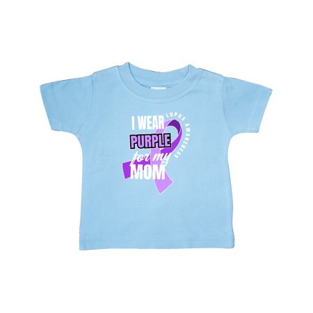 Inktastic I Wear Purple For My Mom Lupus Awareness Gift Baby Boy or Baby Girl T-Shirt
Inktastic I Wear Purple For My Mom Lupus Awareness Gift Baby Boy or Baby Girl T-Shirt