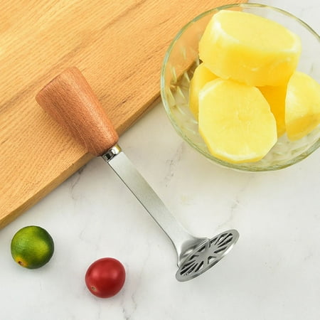 Lierteer Wooden Handle Potato Masher Household Baby Supplementary Food Masher Manual Mashing Tool
Lierteer Wooden Handle Potato Masher Household Baby Supplementary Food Masher Manual Mashing Tool