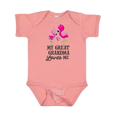 Inktastic My Great Grandma Loves Me with Two Flamingos Gift Baby Boy or Baby Girl Bodysuit
Inktastic My Great Grandma Loves Me with Two Flamingos Gift Baby Boy or Baby Girl Bodysuit