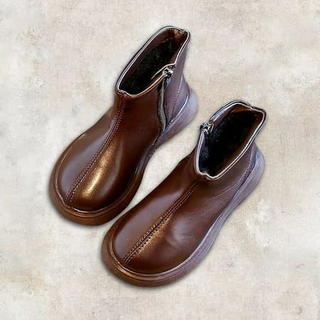 GUOBIOZIY Girls Boots Kids Ankle Boots with Zipper Dress Boot Low Heels Booties for Toddler Little Kids (Brown 8-9 Y)
GUOBIOZIY Girls Boots Kids Ankle Boots with Zipper Dress Boot Low Heels Booties for Toddler Little Kids (Brown 8-9 Y)