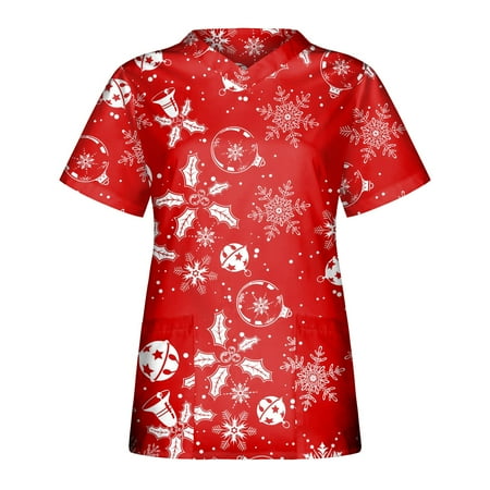 Fragarn Digital Print Stretch Scrubs Top - Pandamed Notch Neck Women Stretch Top Positioning Printing Top
Fragarn Digital Print Stretch Scrubs Top - Pandamed Notch Neck Women Stretch Top Positioning Printing Top