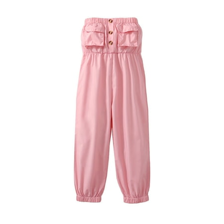 Toddler Baby Girls Jumpsuit 3T Toddler Girls Onesies Bodysuit 4T Toddler Girls Off The Shoulder Solid Color Pocket Jumpsuit Pink
Toddler Baby Girls Jumpsuit 3T Toddler Girls Onesies Bodysuit 4T Toddler Girls Off The Shoulder Solid Color Pocket Jumpsuit Pink