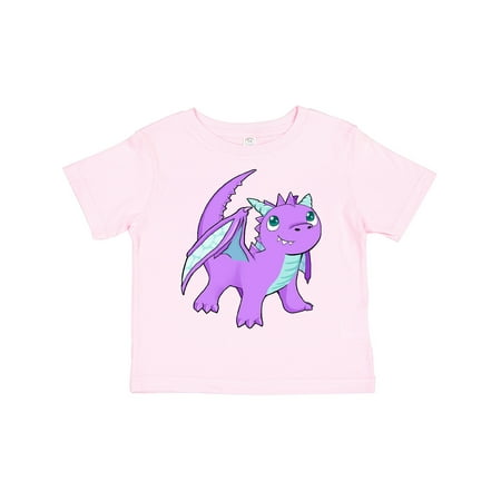 Inktastic Cute Baby Purple Dragon Gift Toddler Boy or Toddler Girl T-Shirt