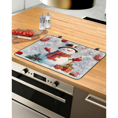 Grey Snowman Christmas Stove Top Covers for Electric Stove Heat Insulation Fireproof Glass Cooktop Cover Counter Top Glass Stove Cover for Prevent Scratches 29 x21 Xmas Tree Red Balls Snowflake
Grey Snowman Christmas Stove Top Covers for Electric Stove Heat Insulation Fireproof Glass Cooktop Cover Counter Top Glass Stove Cover for Prevent Scratches 29 x21 Xmas Tree Red Balls Snowflake